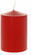 Iliadis Decorative Candle Red 300gr 1pcs