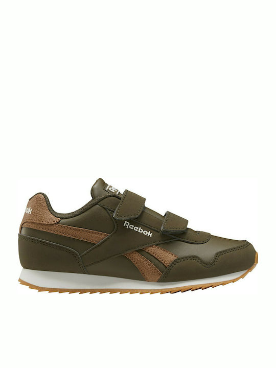 Reebok Παιδικά Sneakers Royal Jogger 3 με Σκρατς Army Green / Chalk / Gum