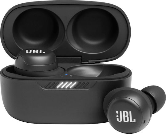 JBL Live Free NC+ In-ear Bluetooth Handsfree Earphones with Sweat Resistance and Charging Case Black