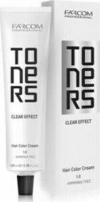 Farcom Professional Toners Clear Effect Ammonia Free Vopsea de Păr fără amoniac Anti-Orange 100ml