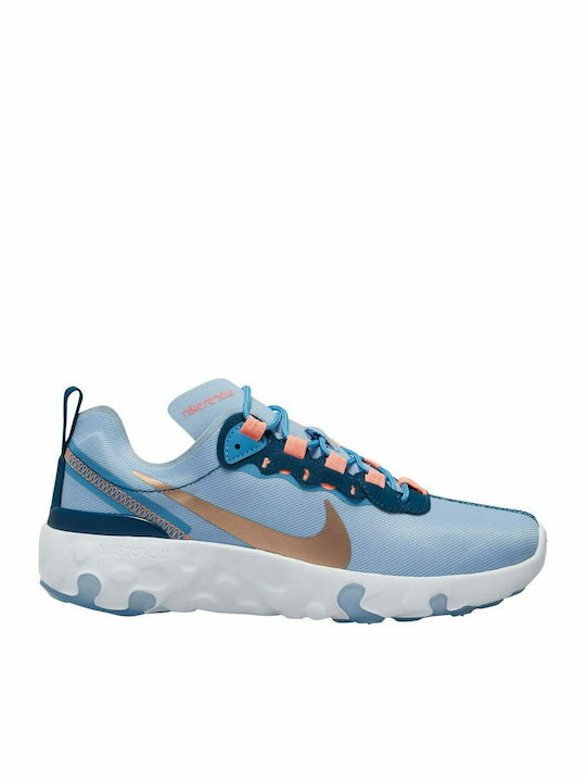 Renew Element 55 Αθλητικά Παιδικά Παπούτσια Running με Κορδόνια Γαλάζια