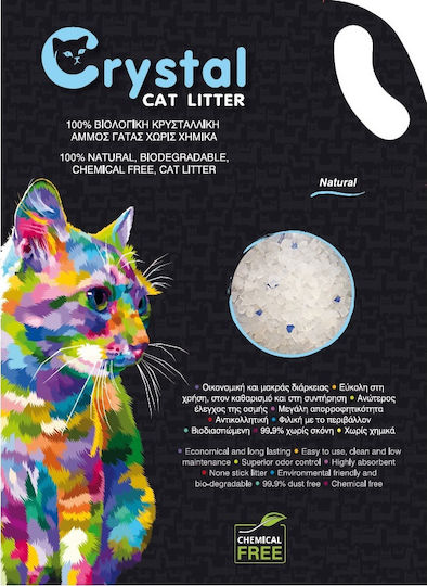 Crystal Natural Crystal Cat Litter 5lt