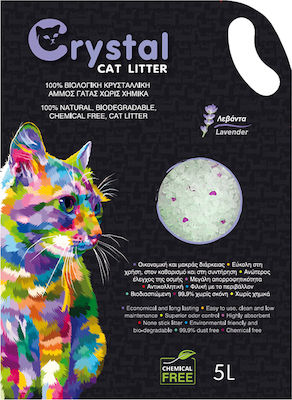 Crystal Crystal Cat Litter Lavender 5lt 1282