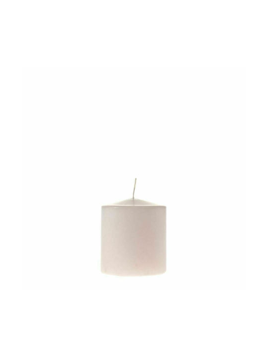 Iliadis Decorative Candle Ecru 7x8cm 1pcs