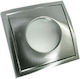 Aca Outdoor Ceiling Spot GU10 MR16 in Silver Color BS3406NM