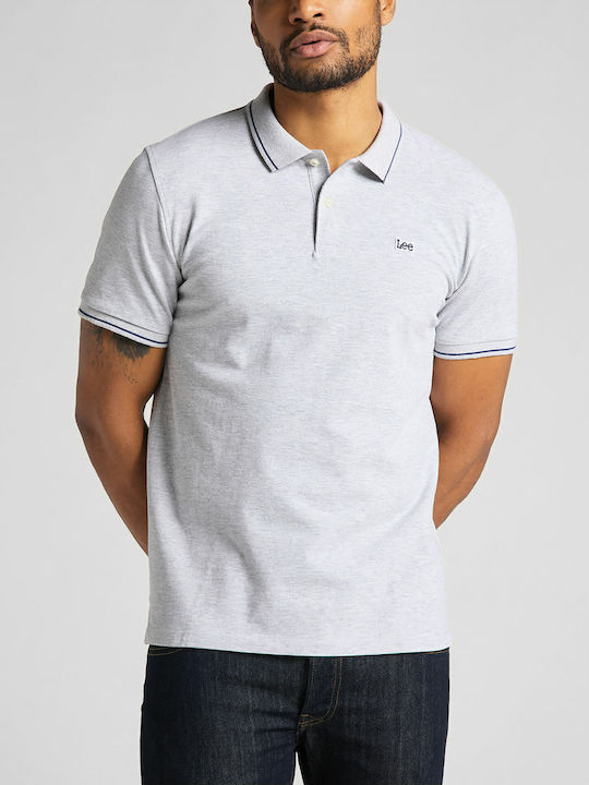 Lee Polo T-shirt Γκρι