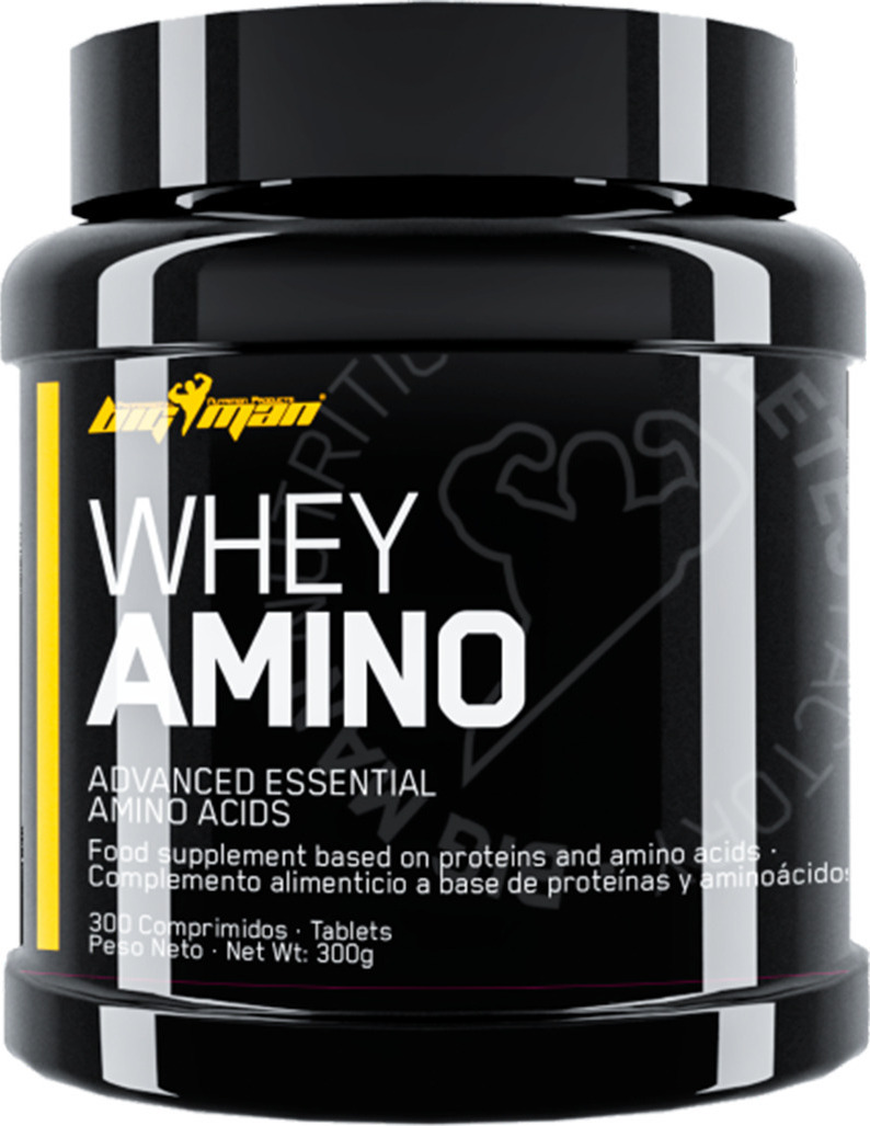 Bigman Whey Amino Advanced Essential Amino Acids 300 ταμπλέτες Skroutz.gr
