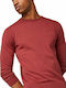 Tom Tailor Men's Long Sleeve Blouse Red 1012819-18970