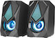 Marvo SK-402 2.0 Speakers with RGB 3W Black
