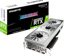 Gigabyte GeForce RTX 3070 8GB GDDR6 Vision OC Κάρτα Γραφικών