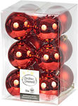 Hanging Ball Ornament Ornament Plastic Red 6cm ...