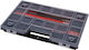 Draumet Tool Compartment Organiser 18 Slot Adjustable Black 29x19.5x3.5cm