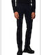 Trousers Chino Elastic in Slim Fit Navy Blue