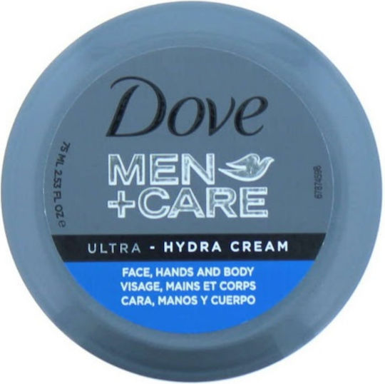 Dove Men +Care Ενυδατική Κρέμα Σώματος για Όλες τις Επιδερμίδες 75ml