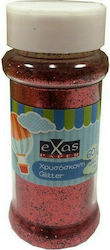 Exas Paper Χρυσόσκονη Glitter Κόκκινη 60gr