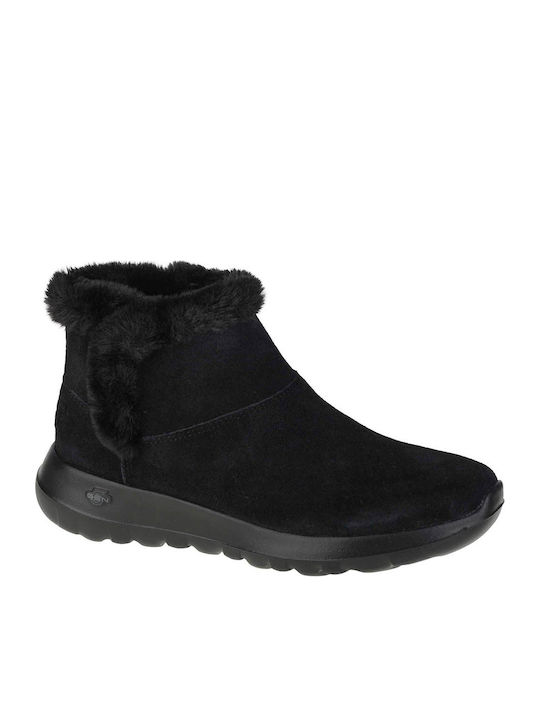 Skechers On The Go Joy Велур Дамски ботуши Черни