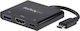 StarTech USB-C Докинг станция с HDMI 4K PD Черен (CDP2HDUACP)
