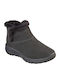 On The Go Joy Ghete dama Ankle Boots de catifea cu blană Culoare Full Face Gri