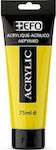 +Efo Acrylic 75ml 402 Primary Yellow