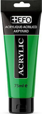 +Efo Acrylic 75ml 417 Green Permanent