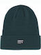 Men's Knitted Beanie in Green Color