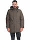 Splendid Men's Winter Parka Jacket Dark Green