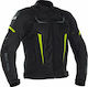 Richa Airstrike II Καλοκαιρινό Ανδρικό Μπουφάν Μηχανής Cordura Black Fluo