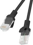 Lanberg U/UTP Cat.5e Cablu de rețea Ethernet 10m Negru 1buc