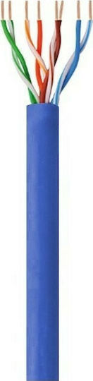 Techly U/UTP Cat.6 Ethernet Network Cable Without Terminated Connectors 305m Blue