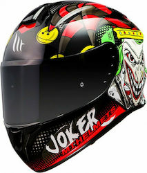 MT Targo Joker A1 Full Face Helmet DOT / ECE 22.05 1450gr Gloss Black MTH000KRA350