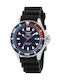 Aviator Ceas Baterie cu Negru Curea de cauciuc
