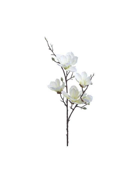 Inart Artificial Decorative Branch White 90cm 1pcs