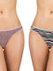 Bamboo Women's Brazil 2Pack Green/Pink
