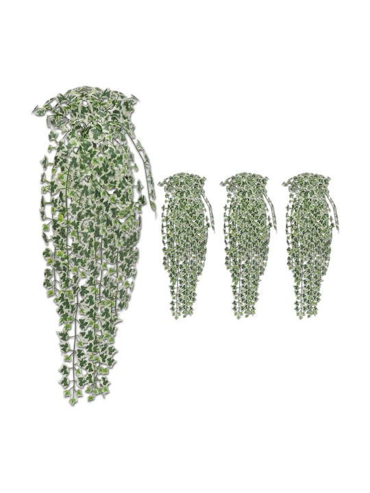 vidaXL Hanging Artificial Plant Ivy Green 90cm 4pcs