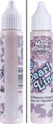 Maxi Decor Stift Glitter Weiß 28ml