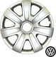 Croatia Cover Car Hubcap Set VW Polo 6R with VW Emblem 14" 4pcs Silver