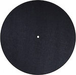 Dynavox Slipmat από Τσόχα Platter Pad Felt PM2 σε Μαύρο Χρώμα Black