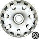 Croatia Cover Car Hubcap Set VW Polo 9n with VW Emblem 14" 4pcs Silver