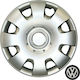 Croatia Cover Car Hubcap Set VW Caddy/Polo/Golf with VW Emblem 14" 4pcs Silver