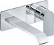 Eurorama Charma Built-In Mixer & Spout Set for Bathroom Sink with 1 Exit Chrome