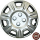 Croatia Cover Car Hubcap Set Fiat Punto/Palio/Albea/Doblo with Fiat Emblem 14" 4pcs Silver