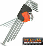 Handy Set 9 Allen Wrenches L