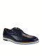 Robinson Leder Herren Freizeitschuhe Blau