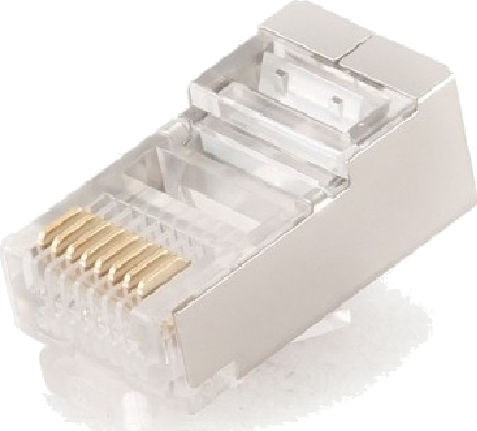 Cablexpert Ștecher RJ-45 masculin Cat5e FTP/SFTP 50buc Argintiu (PLUG5SP/50)