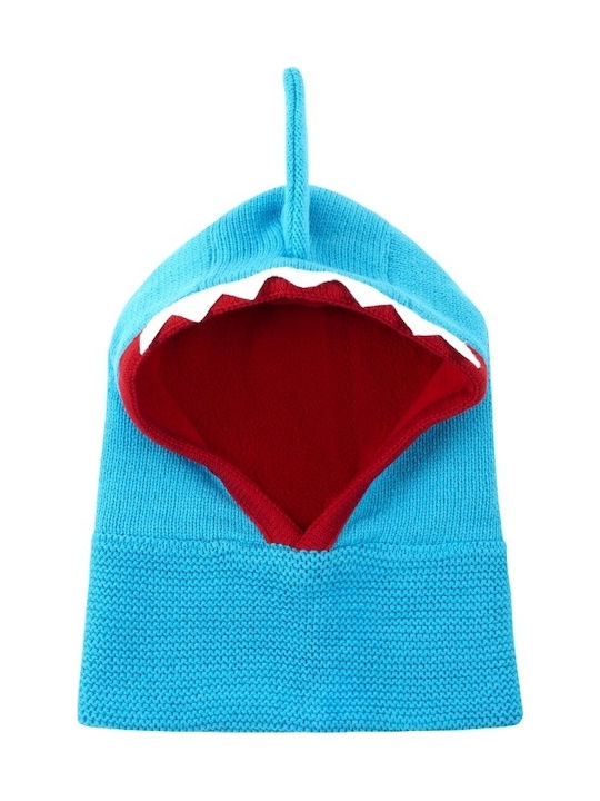 Zoocchini Sherman the Shark Kids Beanie Fabric Blue