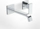 La Torre Profili Plus Built-In Mixer & Spout Set for Bathroom Sink with 1 Exit Chrome