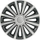 Lampa Car Hubcap Set Trend 13" 4pcs Silver /Black