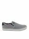 S.Oliver Men's Canvas Slip-Ons Gray