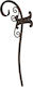 Art et Lumiere Metal Plant Stand Bronze 17x15x49cm
