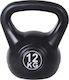 HomCom Kettlebell aus PVC 12kg Schwarz